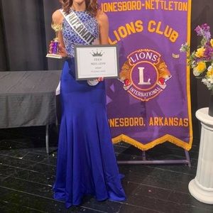 Kiss Kiss Formal Royal Blue Dress